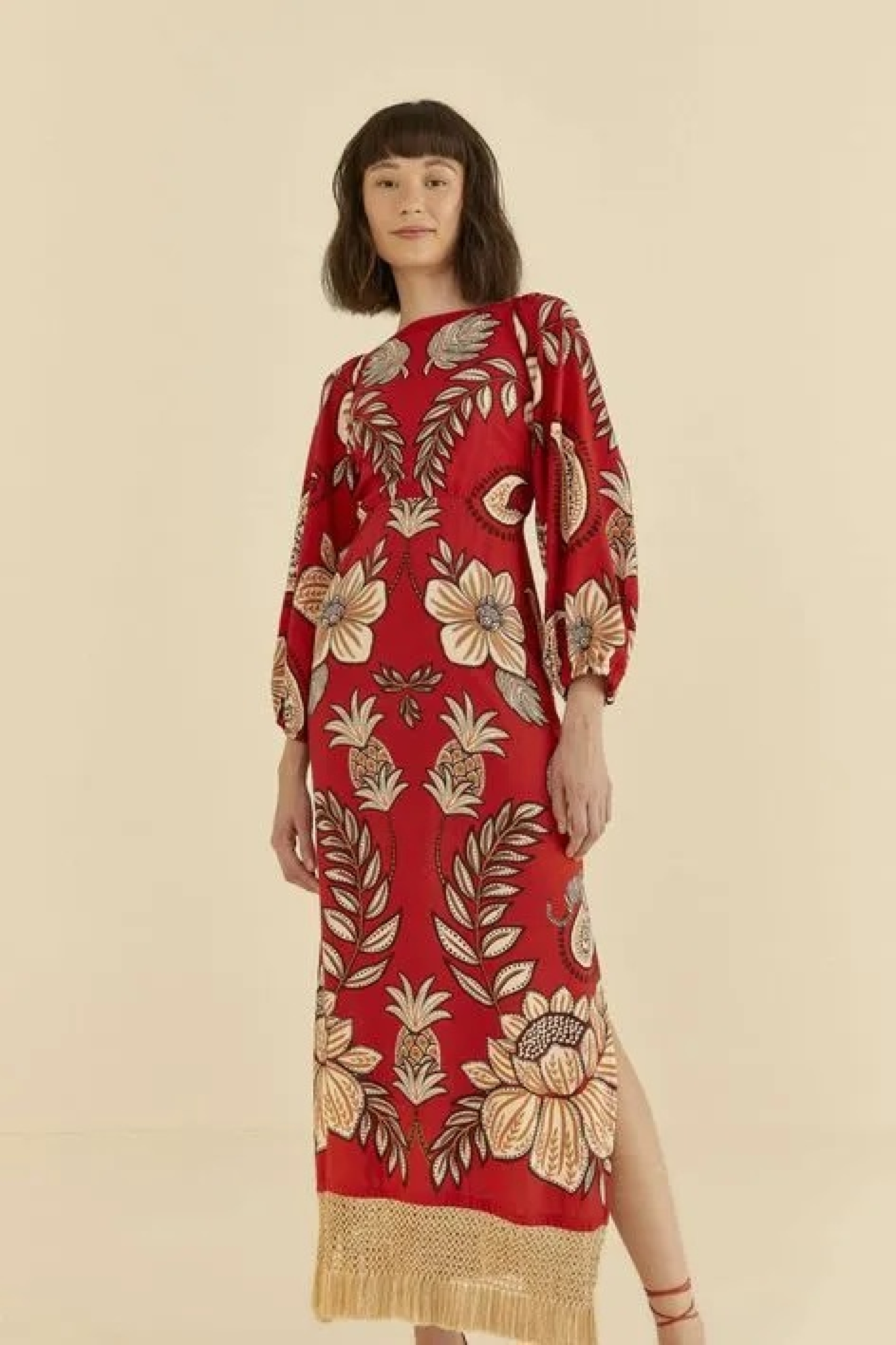 Vestido shop longo informal