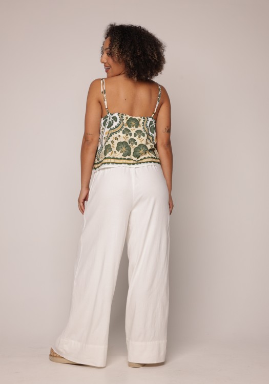 Calça Reta Cos Largo