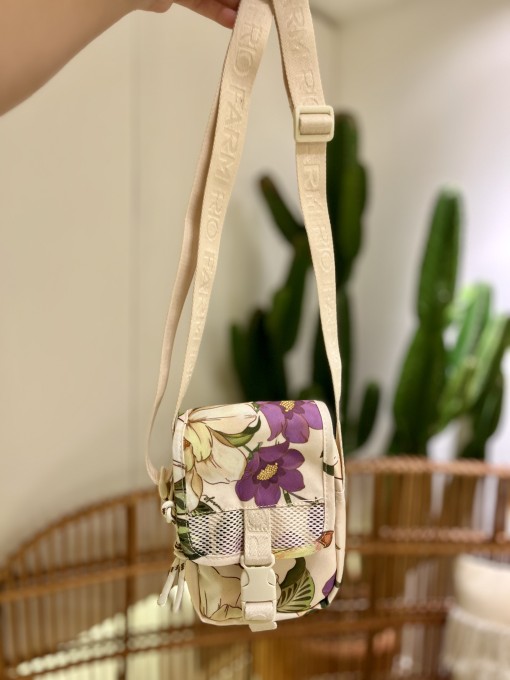 Bolsa Farm Fervo Passaro em Flor
