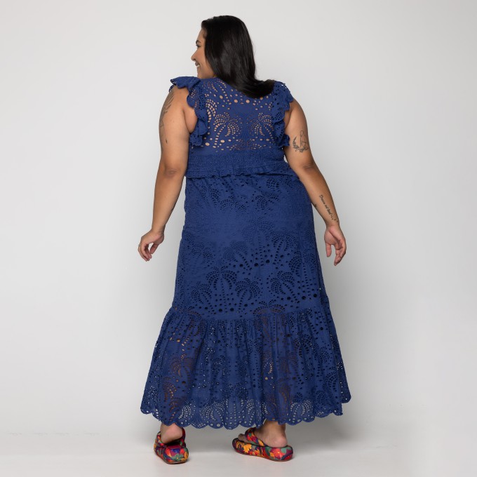 Vestido Laise Coqueiro Delicadeza