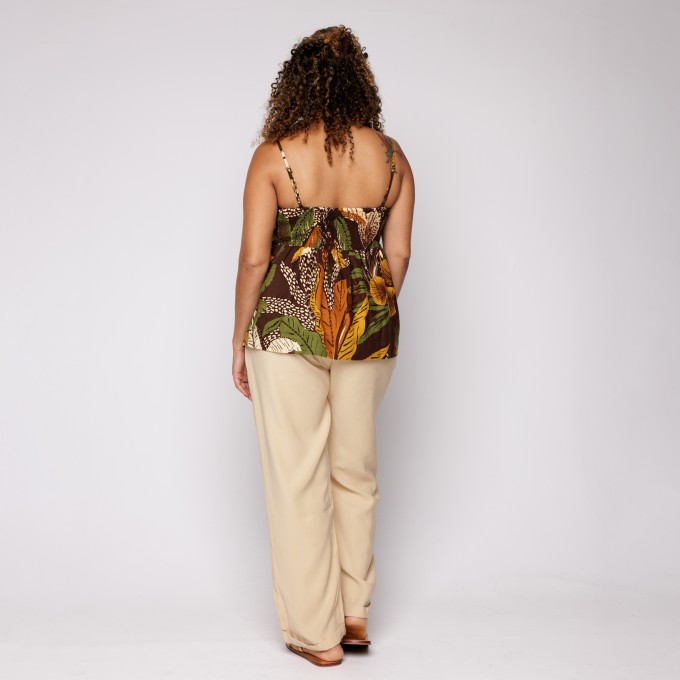 Blusa Floresta Sketch