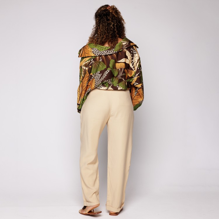 Bomber Moletom Floresta Sketch