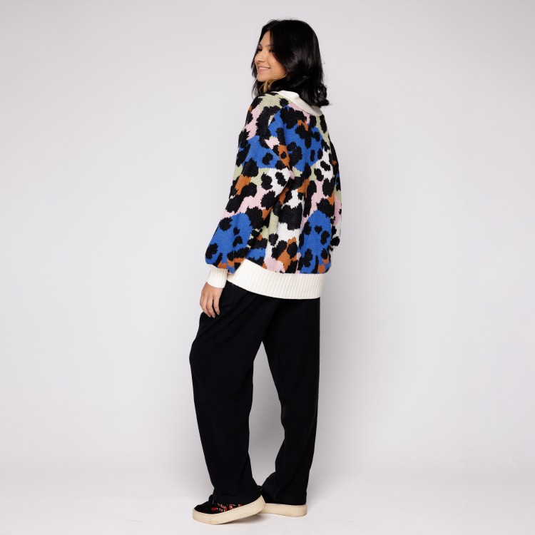 Sueter Tricot Leopardo