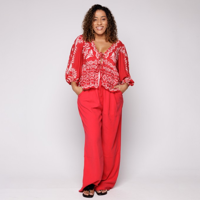 Calça Reta Alfaiataria