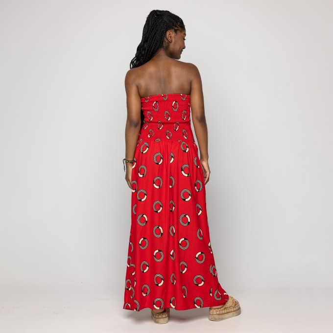 Vestido Longo Tuca Poa