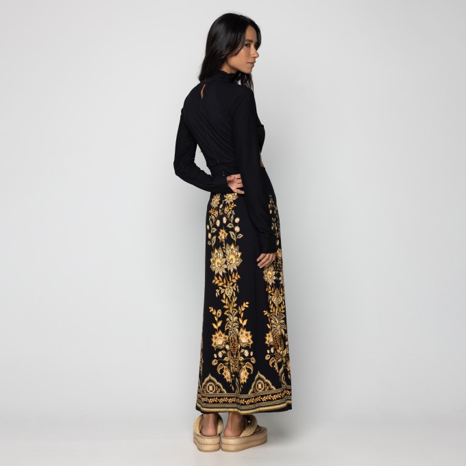 Vestido Cropped Flora Abacaxi