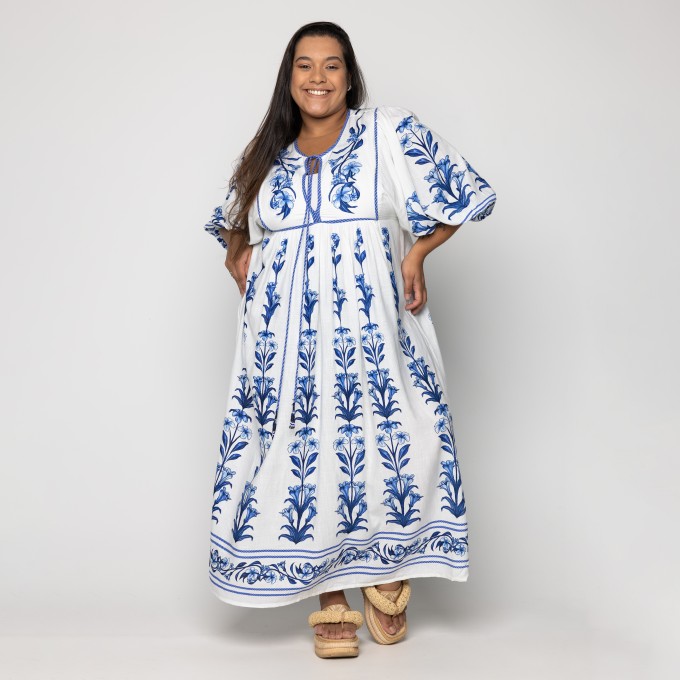 Vestido Manga Longa Antonia