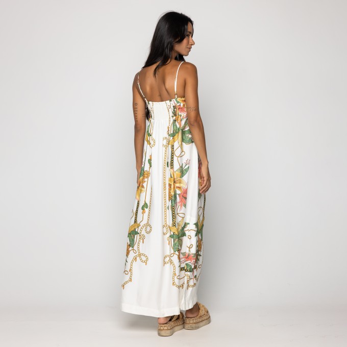 Vestido Cropped Riqueza Torpical