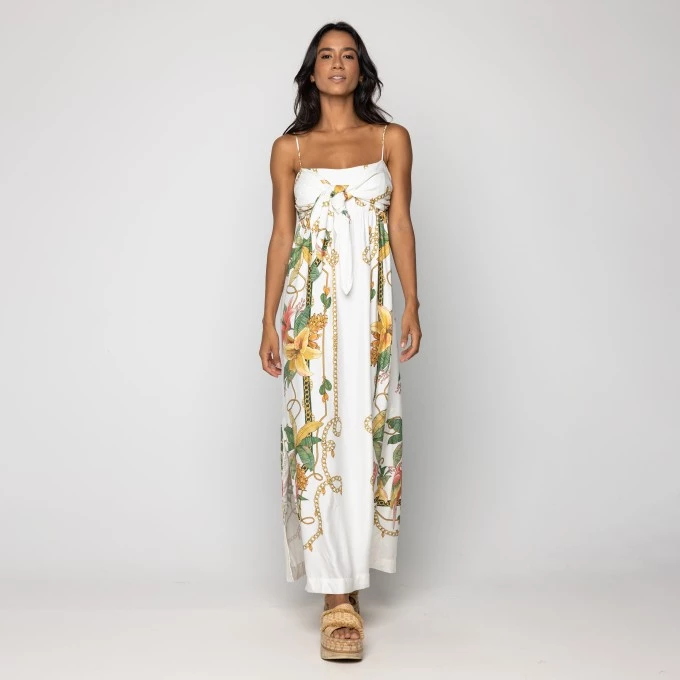 Vestido Cropped Riqueza Torpical