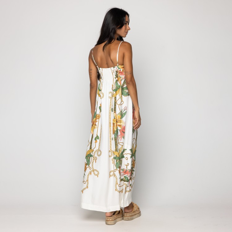 Vestido Cropped Riqueza Torpical