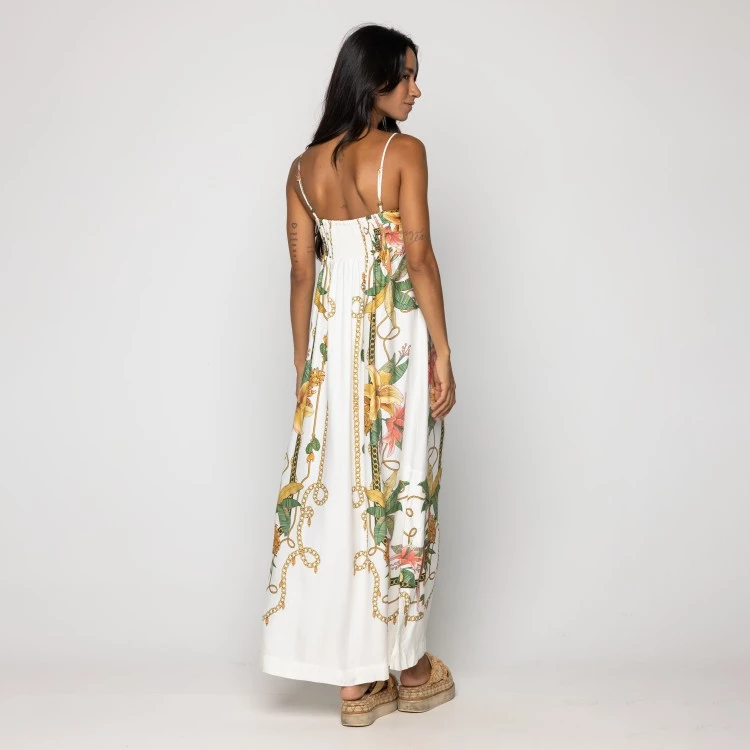 Vestido Cropped Riqueza Torpical