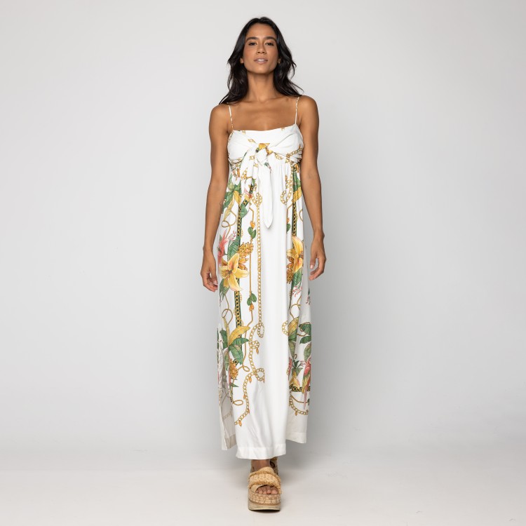 Vestido Cropped Riqueza Torpical