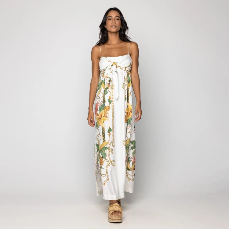 Vestido Cropped Riqueza Torpical
