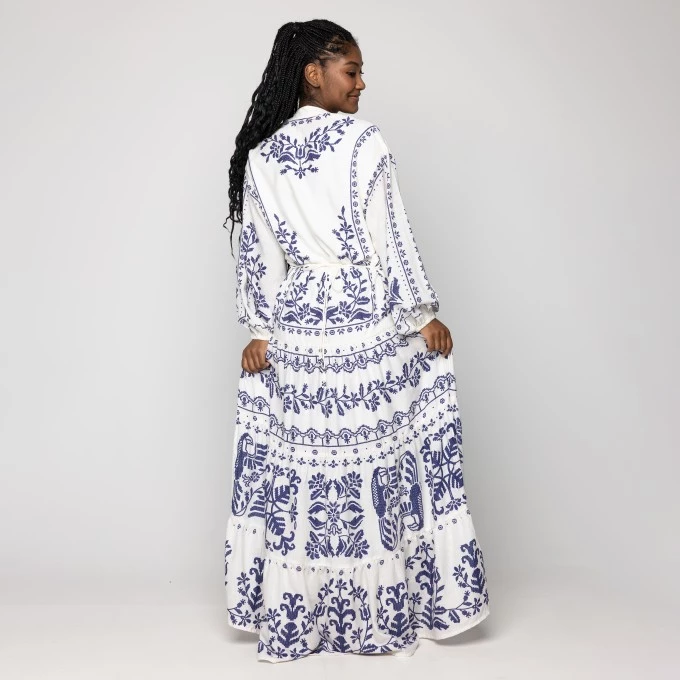 Vestido Longo Relicario Tropical