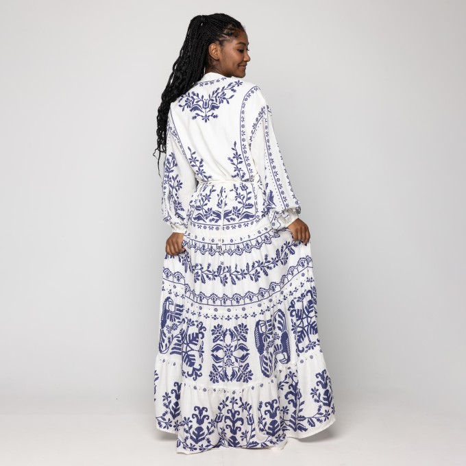Vestido Longo Relicario Tropical