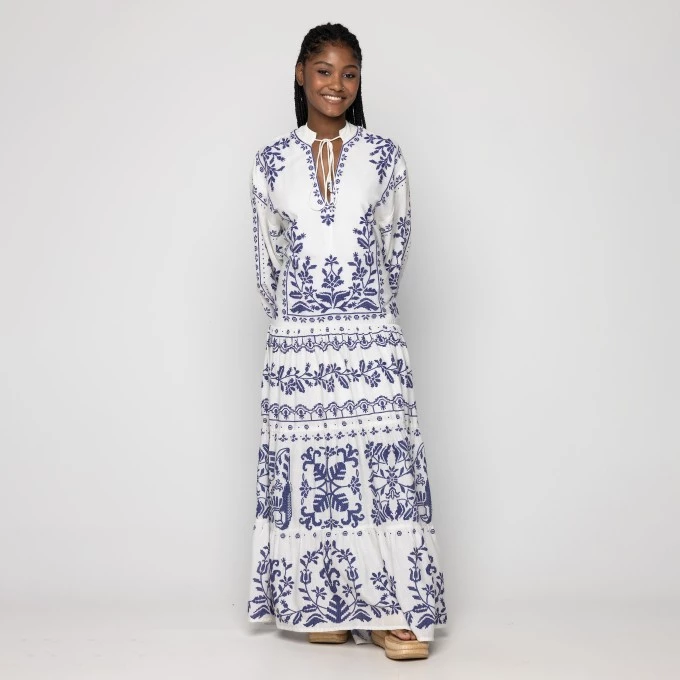 Vestido Longo Relicario Tropical
