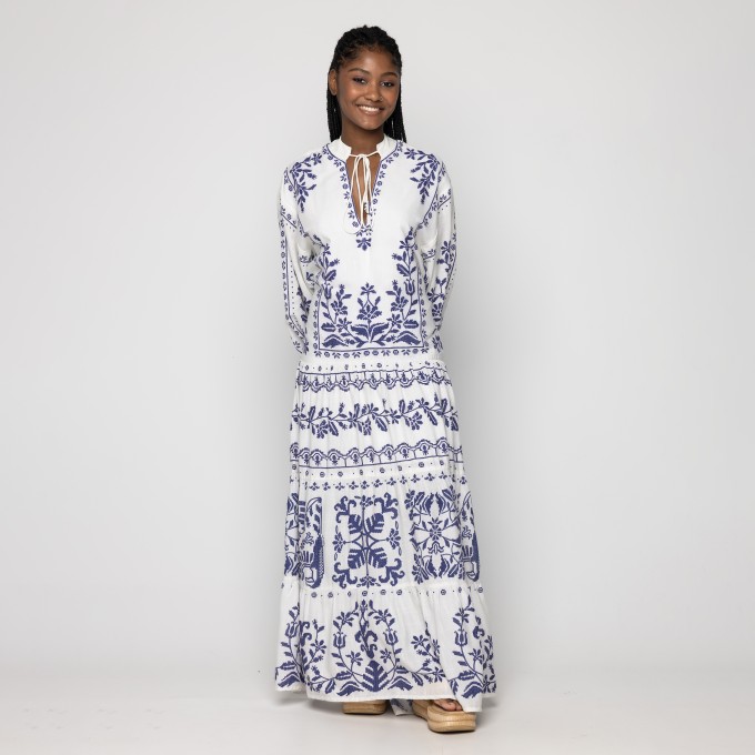Vestido Longo Relicario Tropical