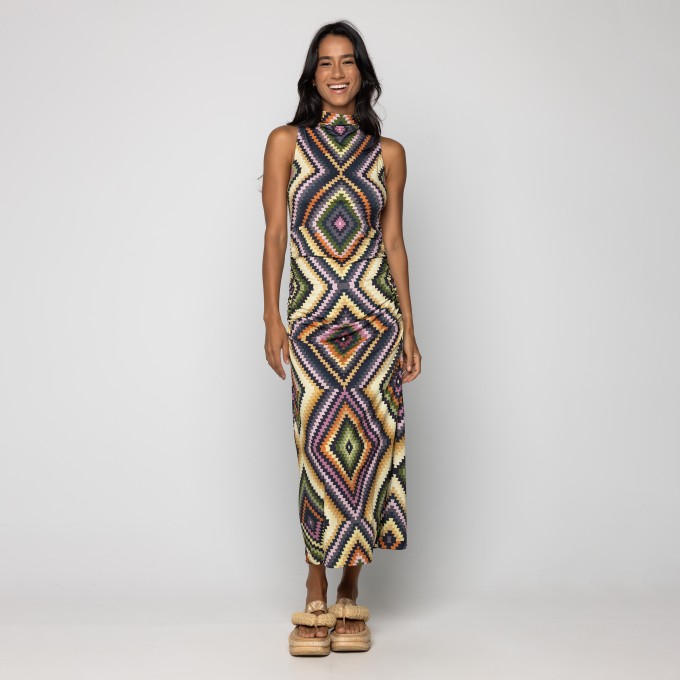 Vestido Midi Pretti