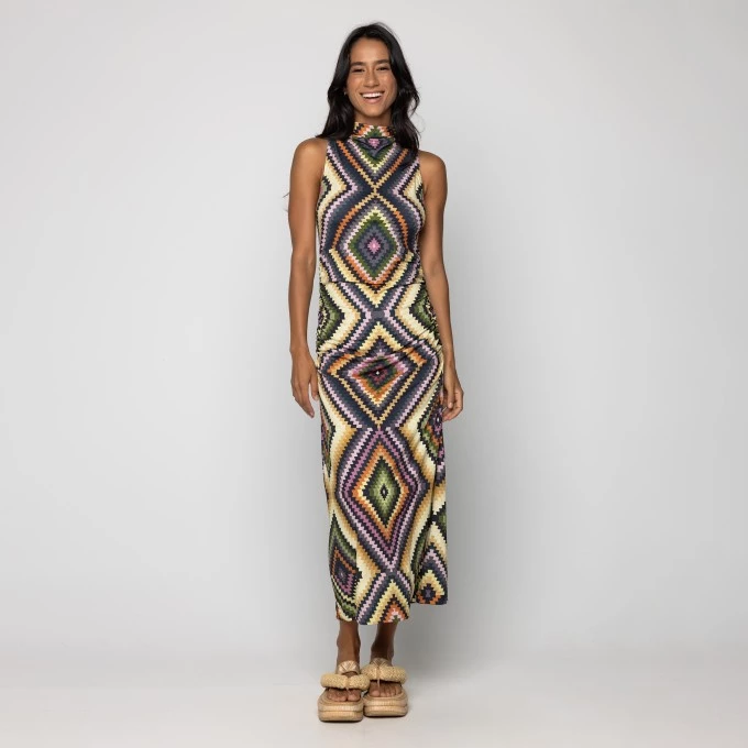 Vestido Midi Pretti