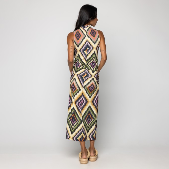 Vestido Midi Pretti