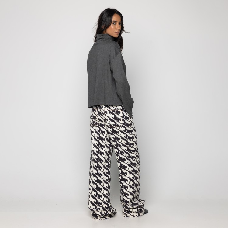 Blusa Gola Alta Textura