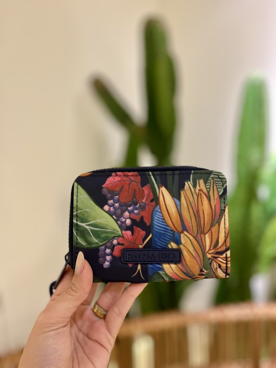 Carteira Farm Ziriguidum Banana Uva
