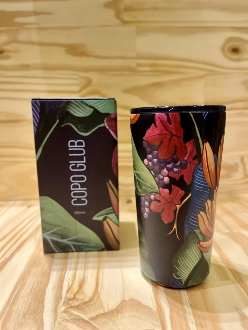 Copo Farm Glub 500ml banana uva