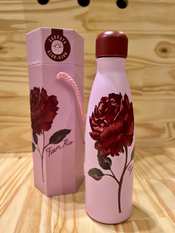 Garrafa Farm Glub Glub 500ml Rosalia Rosa