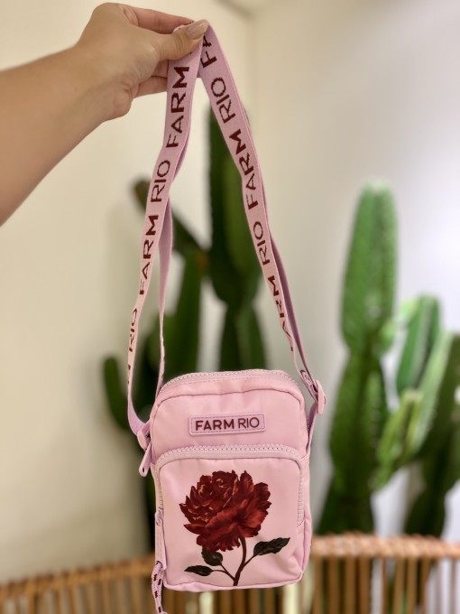 Bolsa Farm Da Gema Rosalia Rosa