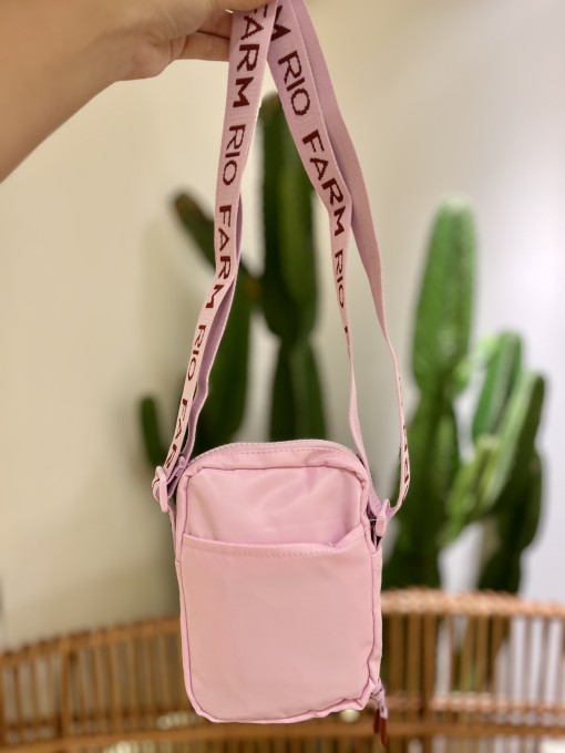 Bolsa Farm Da Gema Rosalia Rosa