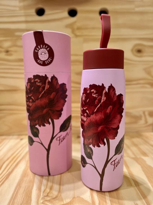 Garrafa Farm Que Sede 750Ml Rosalia Rosa