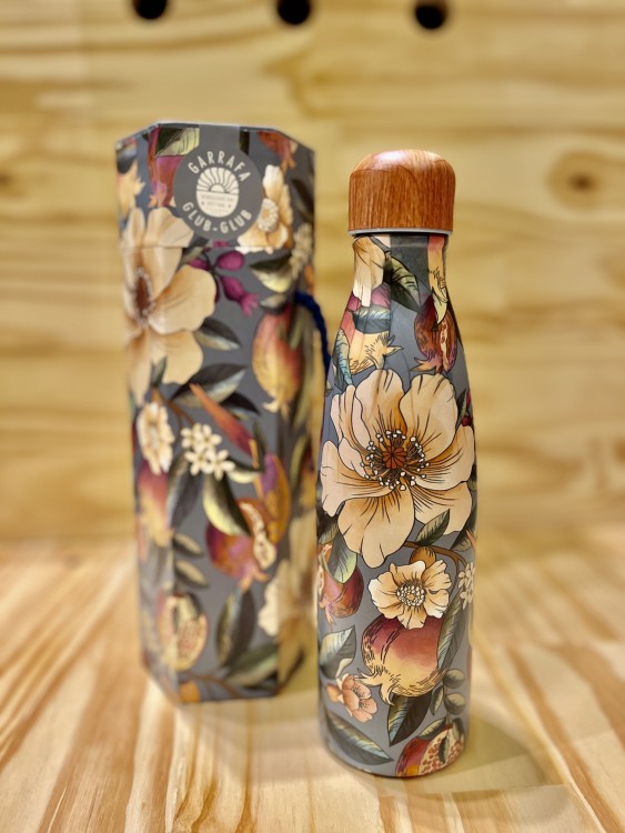 Garrafa Farm Glub Glub 500Ml Romace em Flor