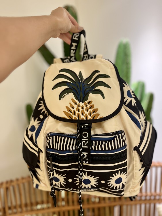 Bolsa Farm Pipoca Jardim Tropical
