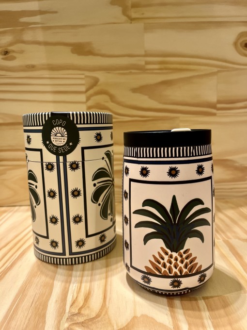 Copo Farm Que Sede 450Ml Jardim Tropical