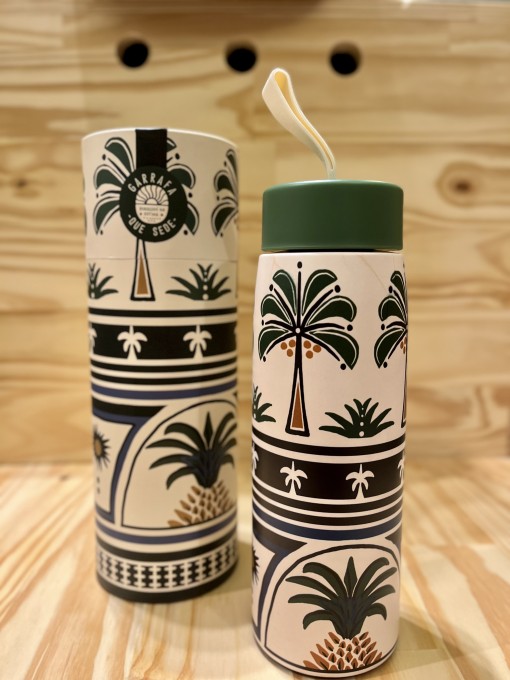 Garrafa Farm Que Sede 750Ml Jardim Tropical