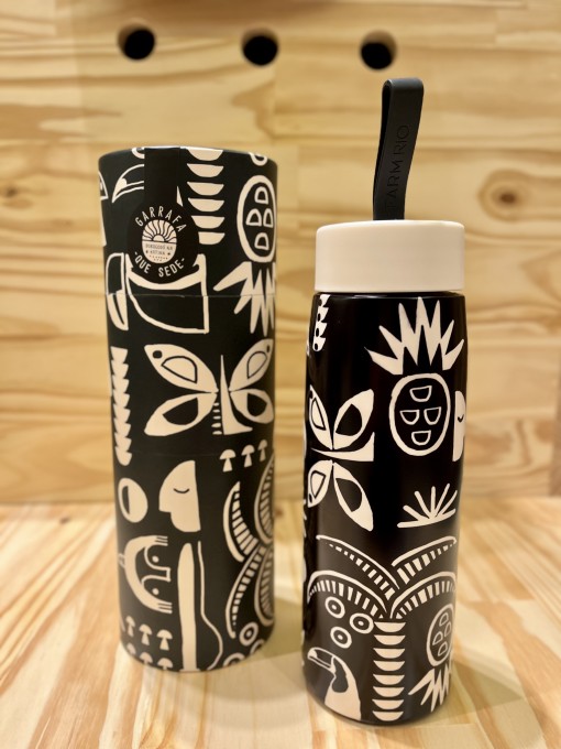 Garrafa Farm Que Sede 750Ml Lenço Tropicano