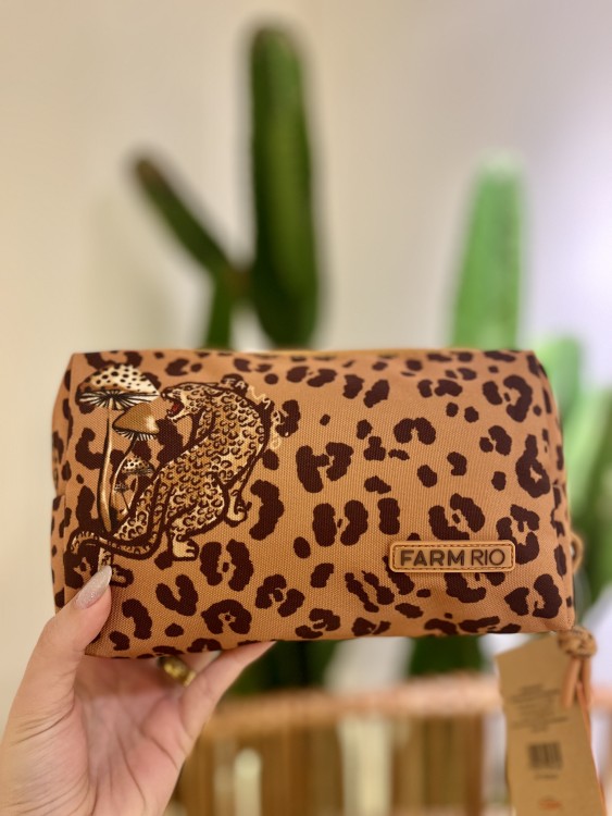 Maxi Necessaire Farm Ora Bolas Onça
