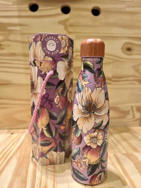 Garrafa farm Glub Glub Romance Em Flor 500Ml