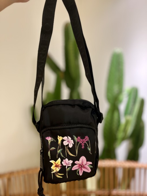 Bolsa Farm da Gema Romance em Flor