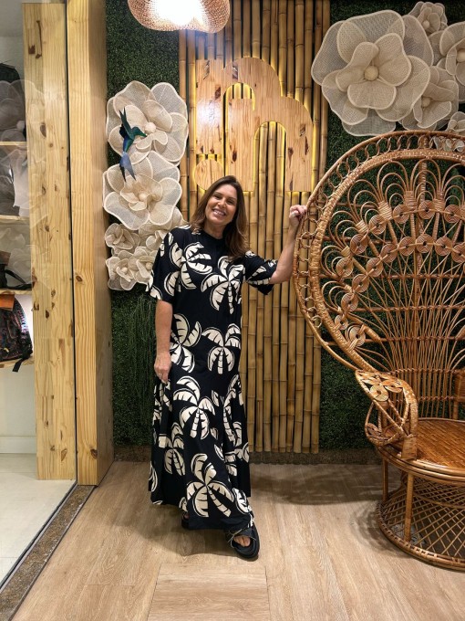 Vestido Midi Coqueirada