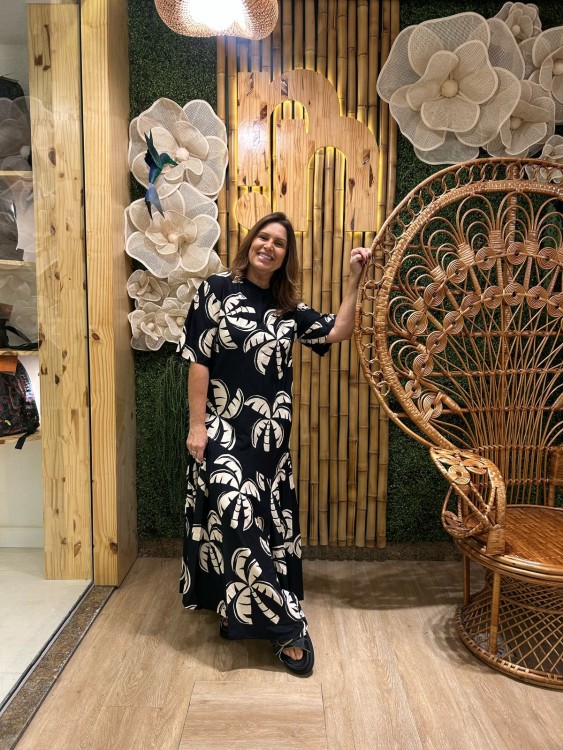 Vestido Midi Coqueirada