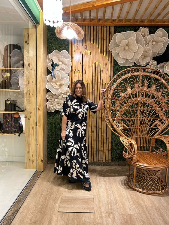 Vestido Midi Coqueirada
