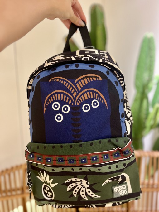 Mochila Farm Xodó Gráfico Tropical