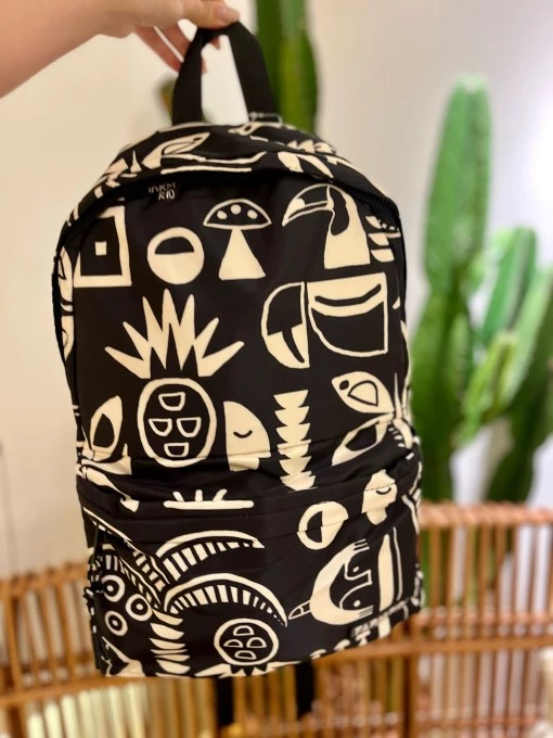 Mochila Farm Xodó Lenço Tropicano