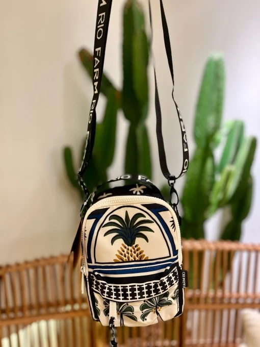 Mini Mochila Borogodó Jardim Tropical