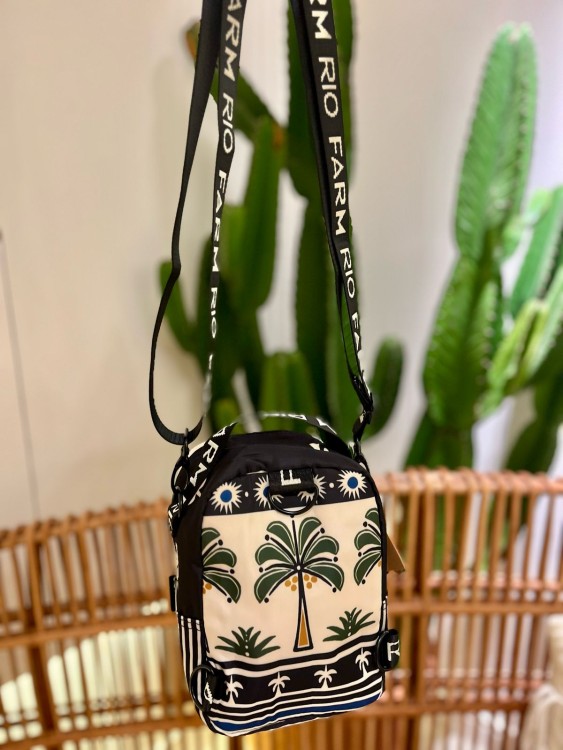 Mini Mochila Borogodó Jardim Tropical