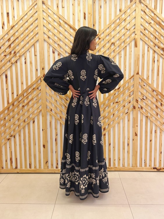 Vestido Bordado Borbolina
