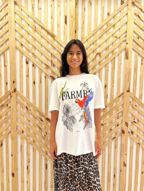 Saia Reta Plissada Bela Onça