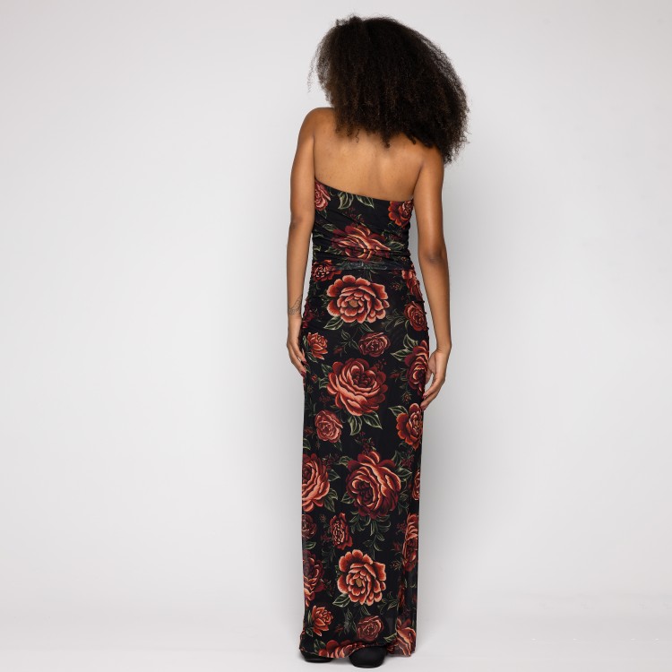 Vestido Tule Flor Rosalia