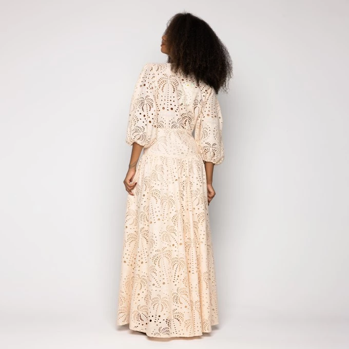 Vestido Laise Flor de cacto